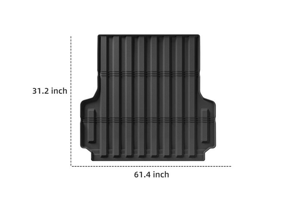 TPE Floor Mats & Trunk Mat Set for 25 Kia Tasman Cars, Cross-Border Compatible