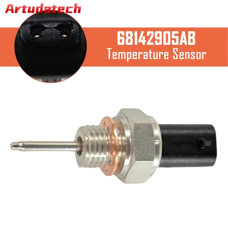 Artudatech Temperature Sensor 68142905AB for Jeep Wrangler for Ram 1500 2500 3500 2014-23 Car Accessories