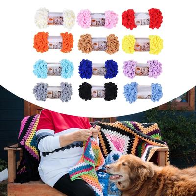 Dickes Wollgarn zum Armstricken Garn für DIY-Strickprojekte für Bettumrandungen Basteln Weben