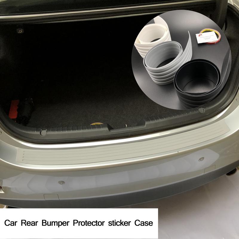 Car Rear Bumper Protector Sticker Case For Suzuki SX4 SWIFT Alto Liane Grand Vitara Jimny S-cross Spacia Splash Kizashi Wagon R