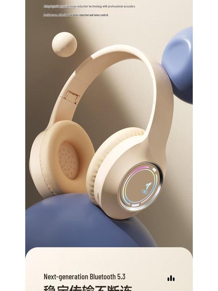 M3 Bluetooth Over-Ear Kabelloses Gaming-Headset mit starkem Bass