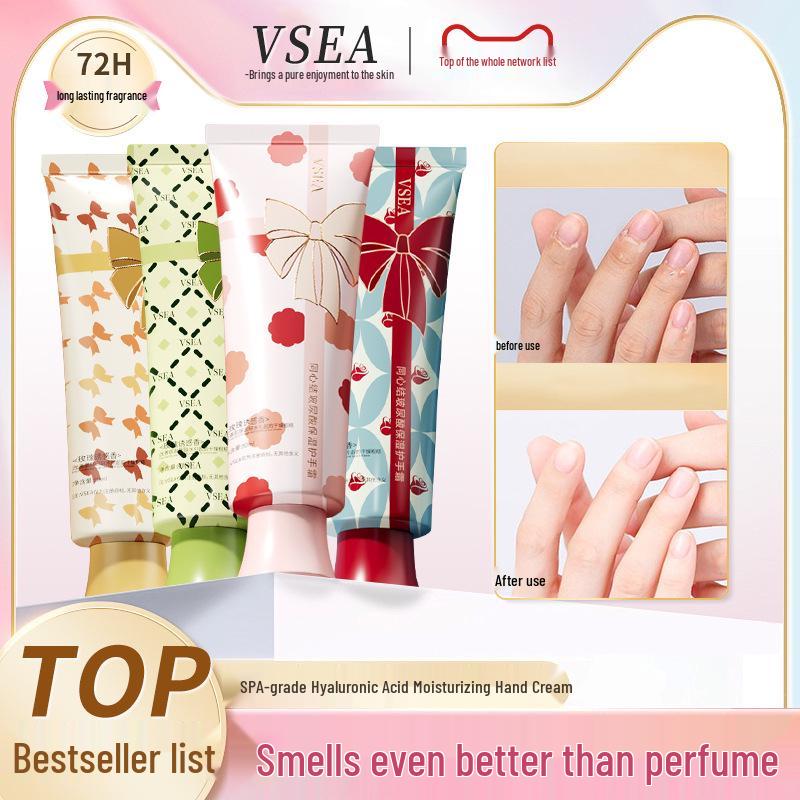 VSEA Double Knot Hyaluronic Acid Hand Cream Set - Moisturizing & Anti-Chapping.
