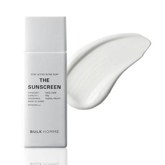 Bulk Homme Sunscreen Men 50g SPF34 PA+++ (2026 March Renewed Product)