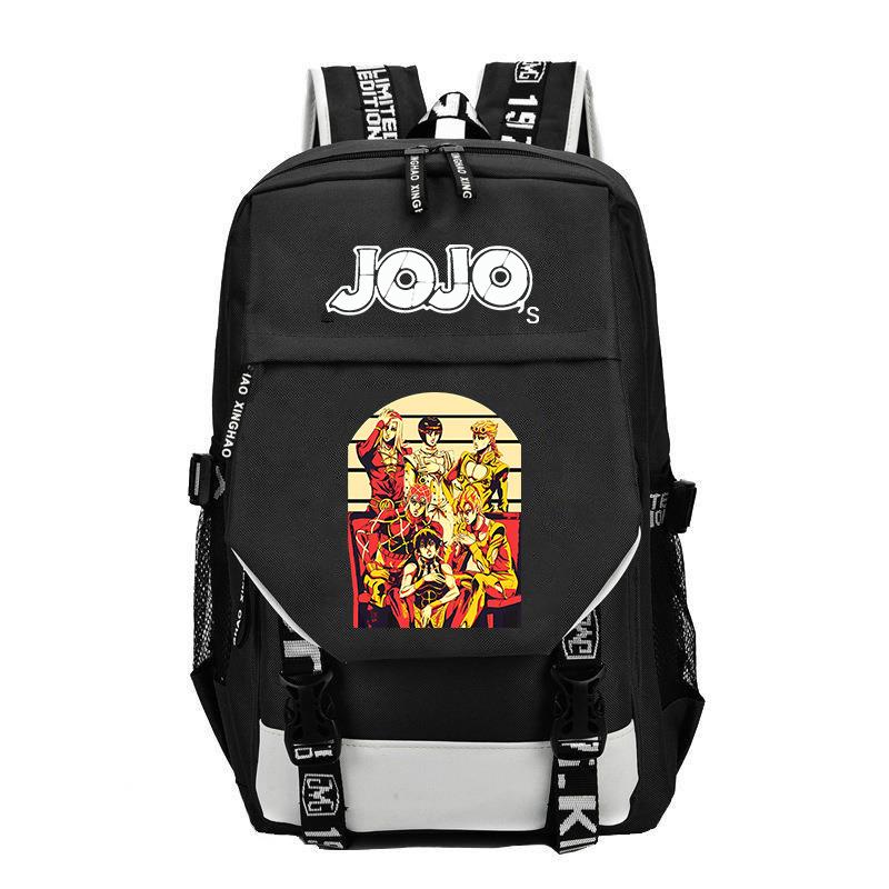 Backpack, Student Animation Fashion Trend Personalized Backpack Men'S And Women'S School Bags