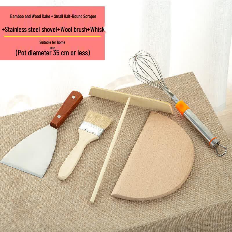 Bamboo Crepe & Pancake Making Tool Set
