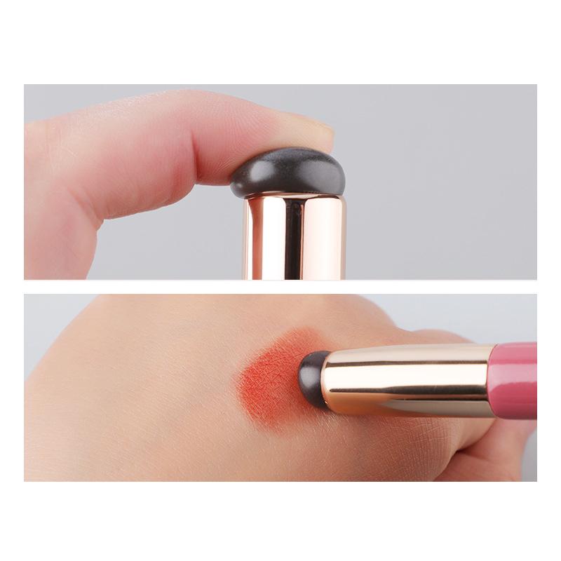 Silicone Angled Concealer Brush Like Fingertips Q Soft  Portable Round Head Silicone Makeup Brush Lip Brush Lipstick Brush