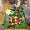 Custom 1Pc Heroic Animal Adventure Rug Office Carpet Indoor Outdoor Entrance Doormat Nonslip Soft And Comfortable Living Room D91615