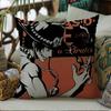 Federa Cuscino Monkey D Luffy One Piece Esclusiva per Fan Anime Edizione Limitata Decorazione a Tema Tesoro per Camera da Letto Stanza del Dormitorio
