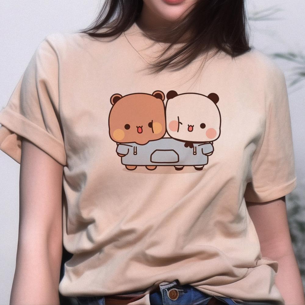 Bubu And Dudu tshirts Women summer tshirts feUnisex y2k designer streetwear clothes