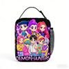 Full Printed Lunch Bag Diy Printed Kpop Witch Hunters Student Peripheral Large Capacity Lunch Box Bag Ice Pack
