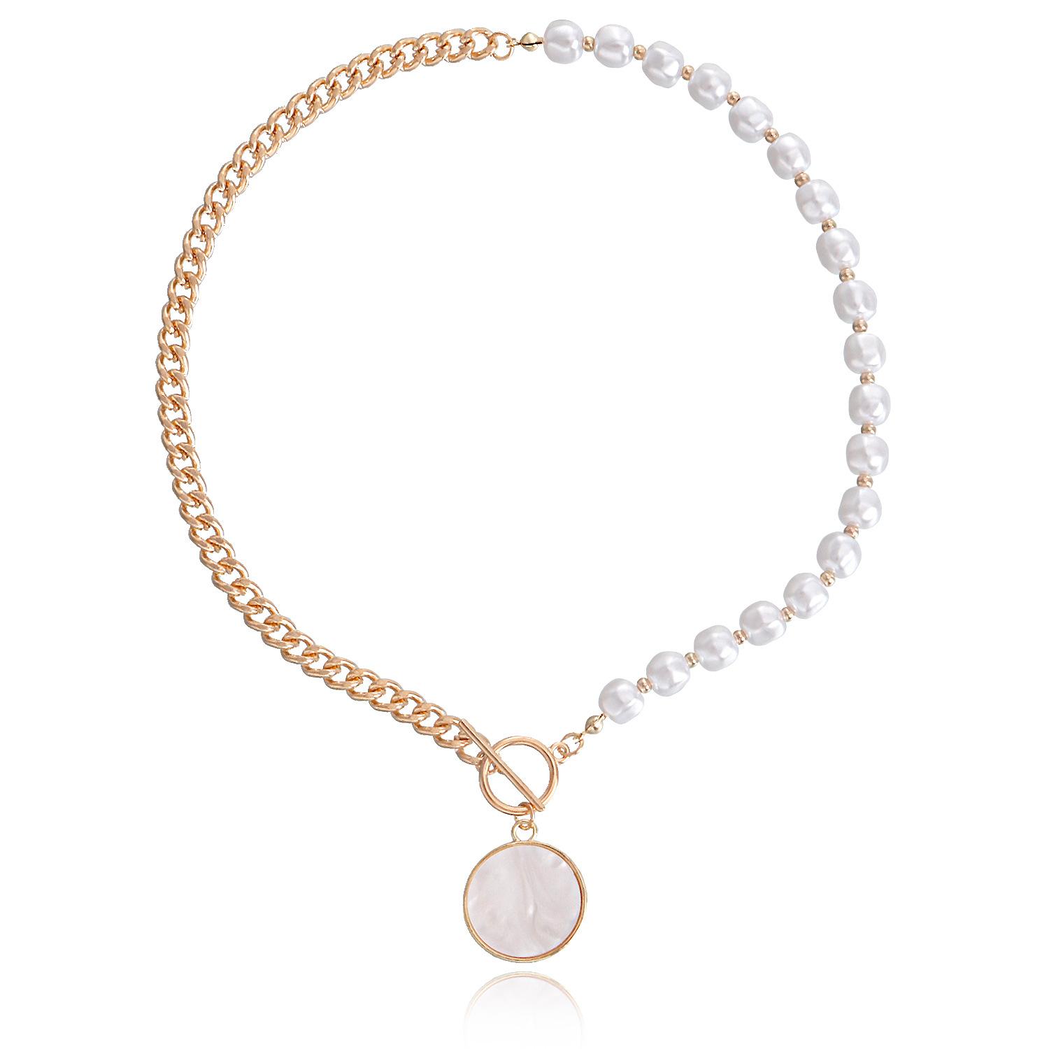 

Роскошное ретро ожерелье во французском стиле для женщин, цепочка и жемчужная строчка, имитация рябчика Belle, женские ювелирные изделия, подарки XL2-1