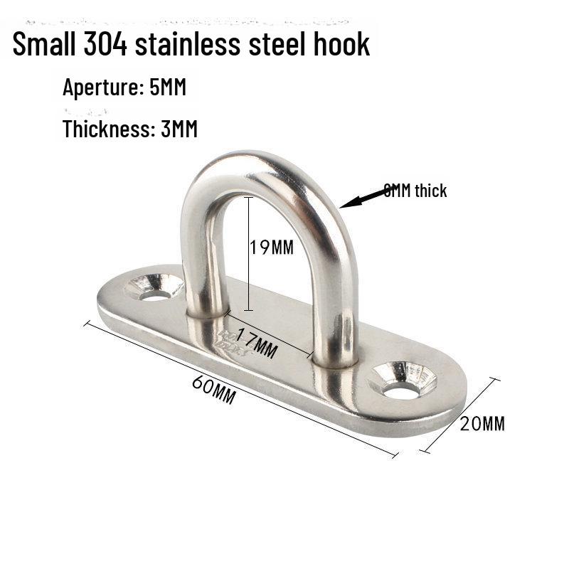 

Крюк U-образной формы из нержавеющей стали 304 для люстры, вентилятора, йоги и боксерского мешка
