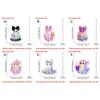 Halloween Cute Ghost Doll-shaped Acrylic Bag Keychain Pendant Decoration for Holiday Decoration Items