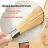 Traditional Bamboo Pot Scrubber with Lanyard