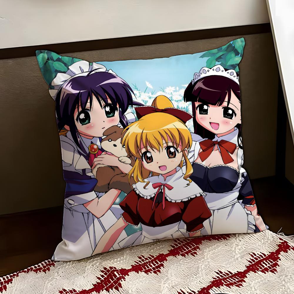 Anime MMahoromatic Kuddfodral Vändbart Mjukt Slitstarkt Kuddfodral Hem Bil Multifunktionell Användning för Daglig Komfort