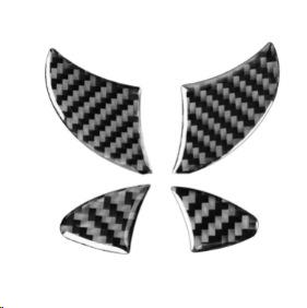 

Suitable for Toyota 14-19 Corolla/Lelin carbon fiber intermediate air vent adjustment decorative patch modification accessories