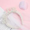 Bride To Be Pearl Crown Headband Bridal Hair Accessories  Engagement Dinner Hair Accessories