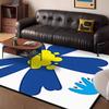 Blue Abstract Carpet for Living Room Modern Luxury Decoration Home Rugs for Bedroom Big Size Non-slip Easy Cleaning Floor Mat