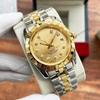 Dijia Tud Klassisch M22010 Business Rautenmuster Automatik Mechanisch Stahlarmband Herrenuhr
