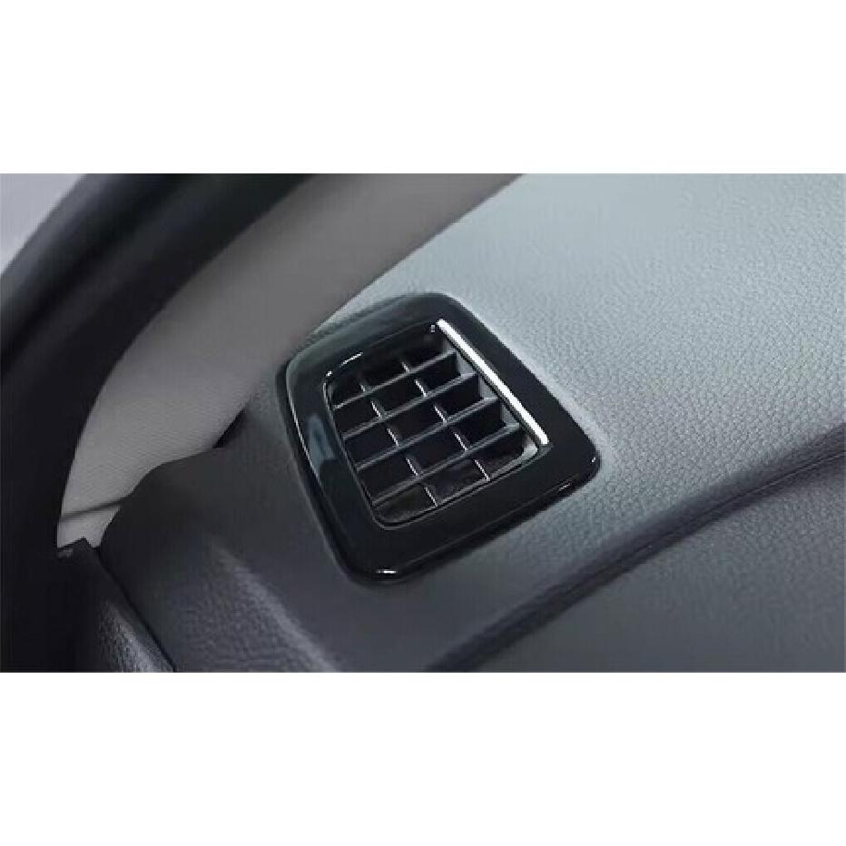 Dashboard L&R Air Outlet Vent Cover 2* For Honda CR-V CRV -2024 Bright Black