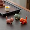 Jichulong Ceramic Lucky Cat Tea Pet Set