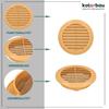 Ventilation Grille - KOTARBAU - 125 Mm - Round - Mosquito Net - Easy To Install