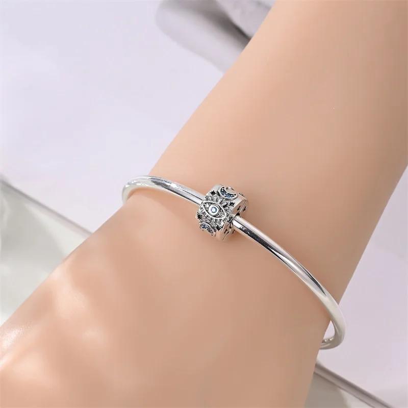 Copper Star Sun Flower Dragonfly Positioning Buckle Charms Fit Originalbracelet Charm Bead Necklace Diy Female Jewelry