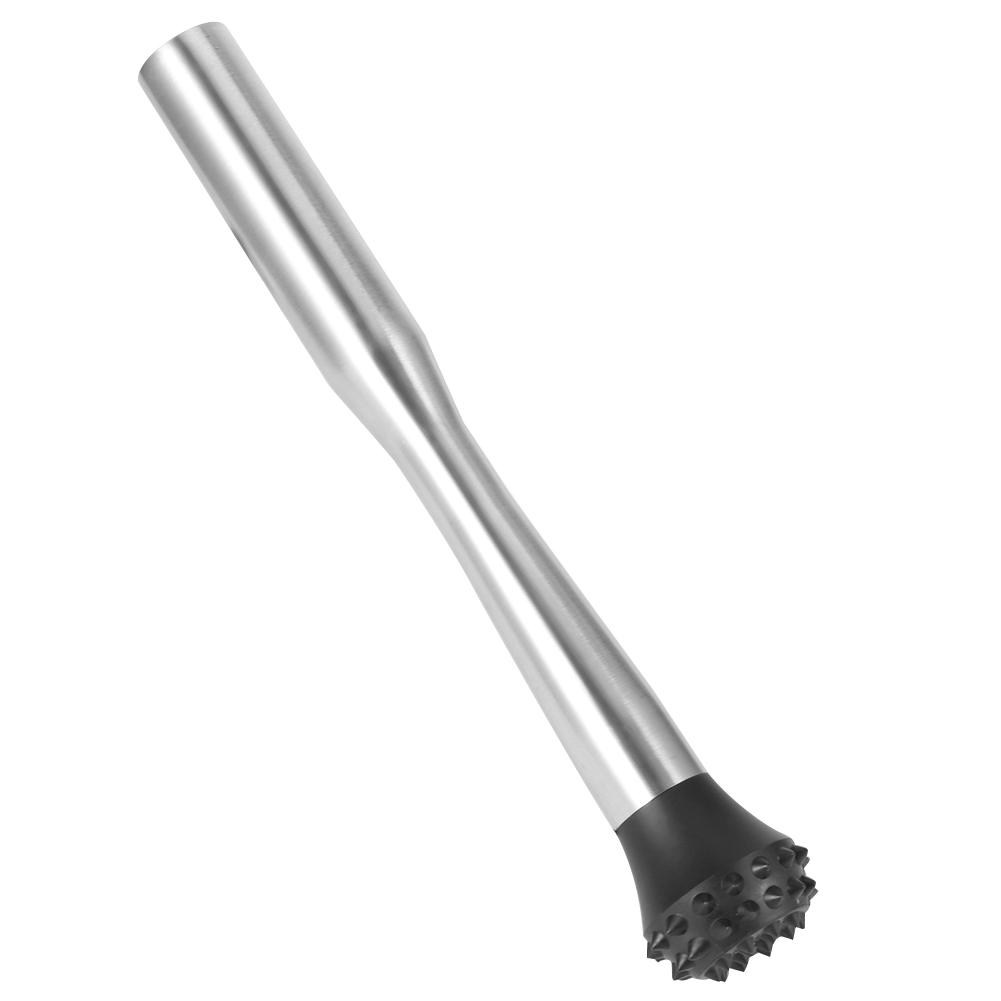Stainless Steel Ice Crushing Rod Bar Cocktail Wine Muddler Mixing Stick Barware Tools