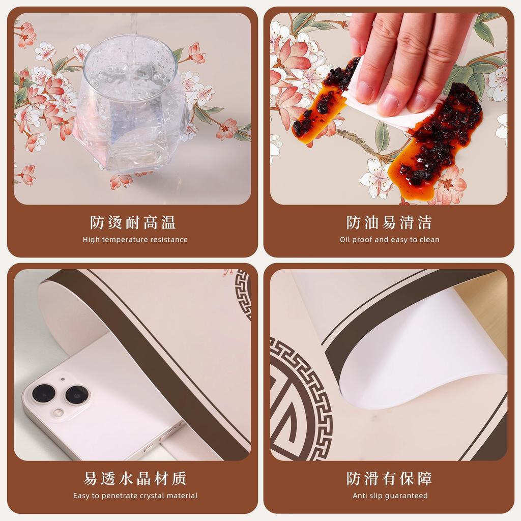 Living Room Coffee Table Mat Tablecloth Light Luxury Premium Dining Table Tabletop Mat