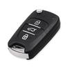 KEYYOU 3 Button Filp Modified Remote Control Car Key Shell Case Fob For Hyundai I30 IX35 Avante For Kia K2 K5 Sorento Sportage