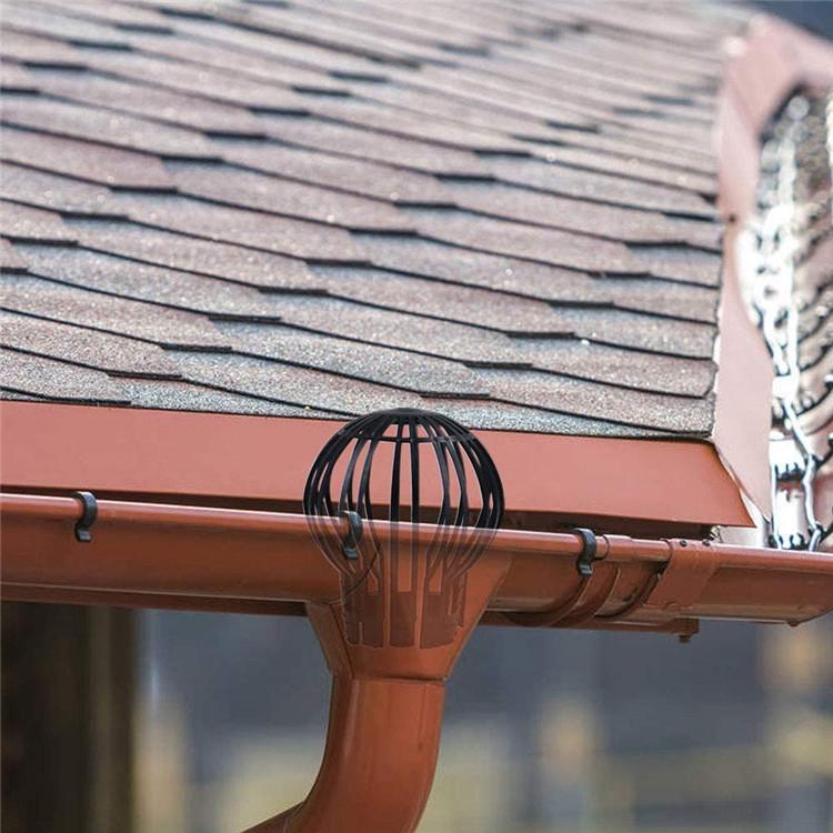 Round Mesh Outdoor Floor Drain Cover: Prevents Balcony Drain Clogging by Leaves and Rainwater. Ideal for Household Use.