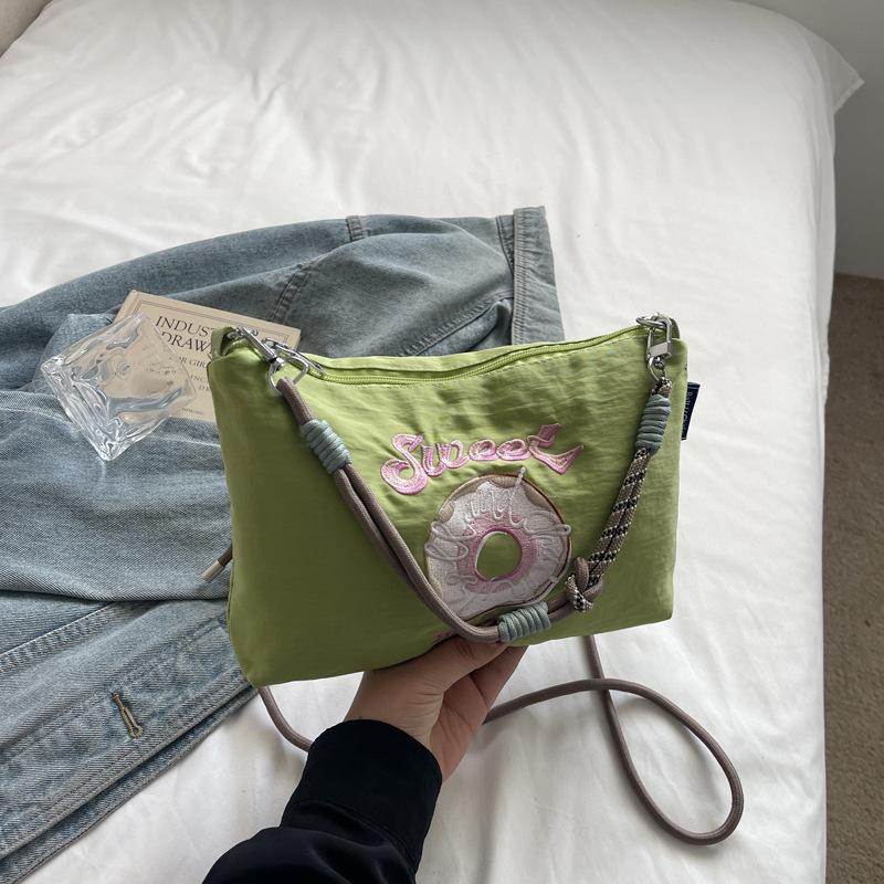 Women's niche design bag Women's fashion small satchel Small square bag Trend handbag Casual shoulder messenger bag