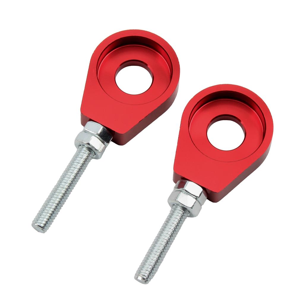 12mm/15mm Motorcycle Rear Wheel Axle Hole Chain Tensioner Adjuster For Honda Yamaha DirtBike Enduro Motocross Modification Parts