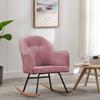 VidaXL Rocking Chair Living Room Rocking Armchair Living Room Furniture Living Room Seat Home Interior Patio 289522