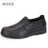 Big Size 48 Brand Men Casual Shoes Fashion Classic Casual Men Leather Shoes Black Hot Sale Breathable Business Men Shoes Casual