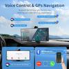 Wireless CarPlay & Android Auto 4K Dash Cam GPS Navigation Touchscreen Car Stereo for All Vehicles