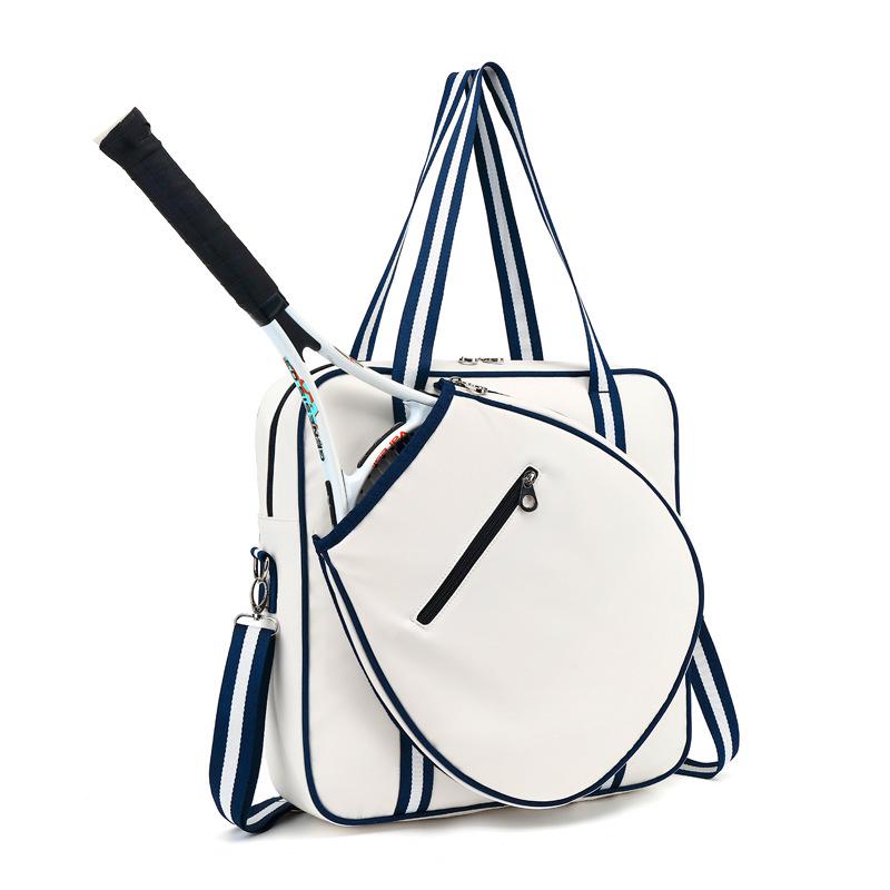 Korean Style Multifunctional Tennis & Badminton Racket Bag for Men and Women - Handheld, Shoulder, and Crossbody Options