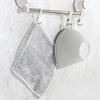 Double-Sided / Single-Sided Silver Fabric Dishcloth Dish Towel Absorbent Non-Stick Oil Dish Rag Housework Cleaning Oil Removal Kitchen Cleaning