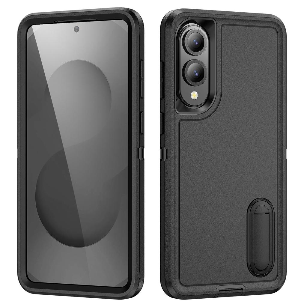 Applicable To Samsung S25Edge Defender Three-proof Mobile Phone Case Samsungs26U Bracket Anti-drop Cover