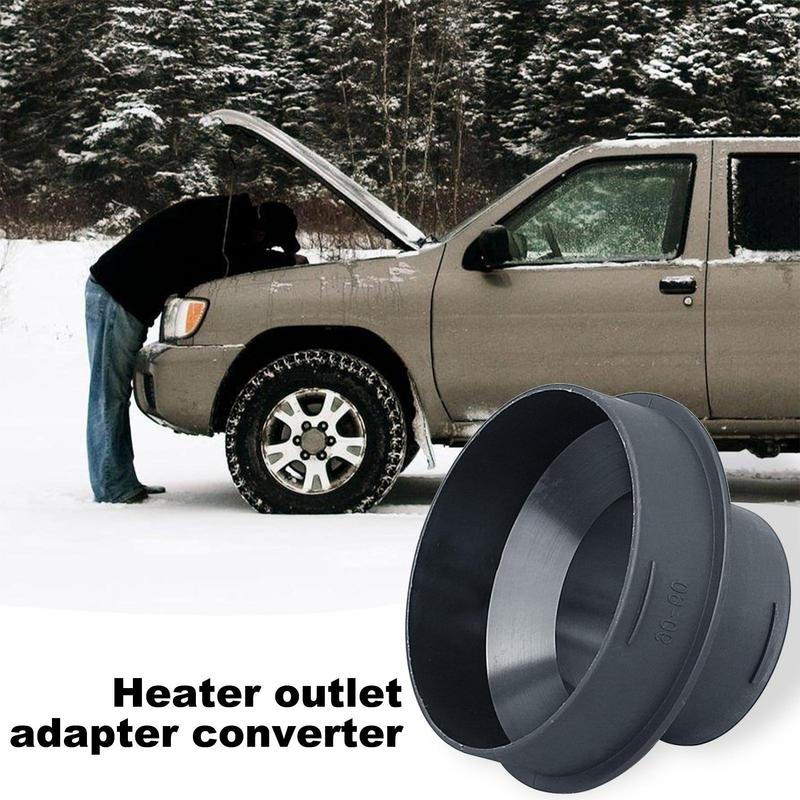 Parking Heater Converter 90mm To 60mm Portable Parking Heater Reducer Adapter Small Duct Reducer Heater Outlet Adapter Converter