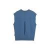 Puma Navy Series Solid Color Casual Pullover Knitted Sports Slim Fit Breathable Round Neck Sleeveless Vest Unisex Vests Deep-Space-Blue 623127-56