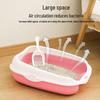 Large Semi-Enclosed Deodorizing Cat Litter Box