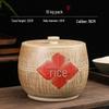 Jingdezhen Ceramic Rice Storage Jar with Lid