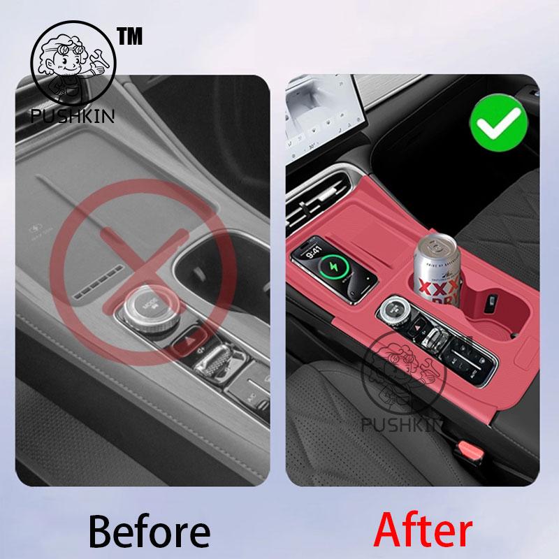 central control silicone cup pad For Chery Tiggo 8 PRO PHEV 2025 2026 cup cover waterproof and easy to clean Cup holder