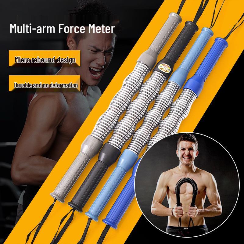 Adjustable Multifunctional Electroplated Spring Arm Strength Trainer for Indoor Fitness and Chest Expansion 30kg