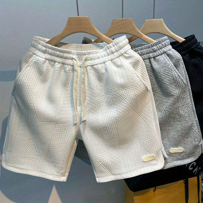 Men's Casual Five-Point Beach and Sports Mid-Length Shorts