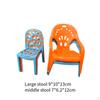 5x Dollhouse Miniature Chair Scene Layout Classic Mini Model Doll House Furniture for 1/12