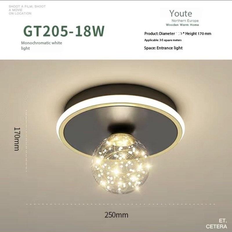 

2024 Новый Потолочный Светильник Для Прохода Домашний Декор Гостиная Обеденный Стол Спальня Шкаф Гардероб Коридор Современный Маленький Потолочный Светильник Cold White