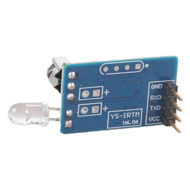 5V IR-Sender-Empfänger-Board, das Vollduplex-Kommunikation über serielle Schnittstellen unterstützt