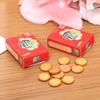Mini 1/6 Scale Miniature Dollhouse Cookies With Boxes Pretend Play Food